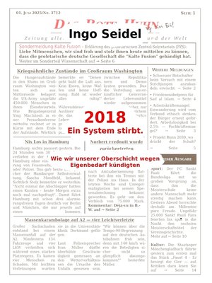 cover image of 2018 Ein System stirbt